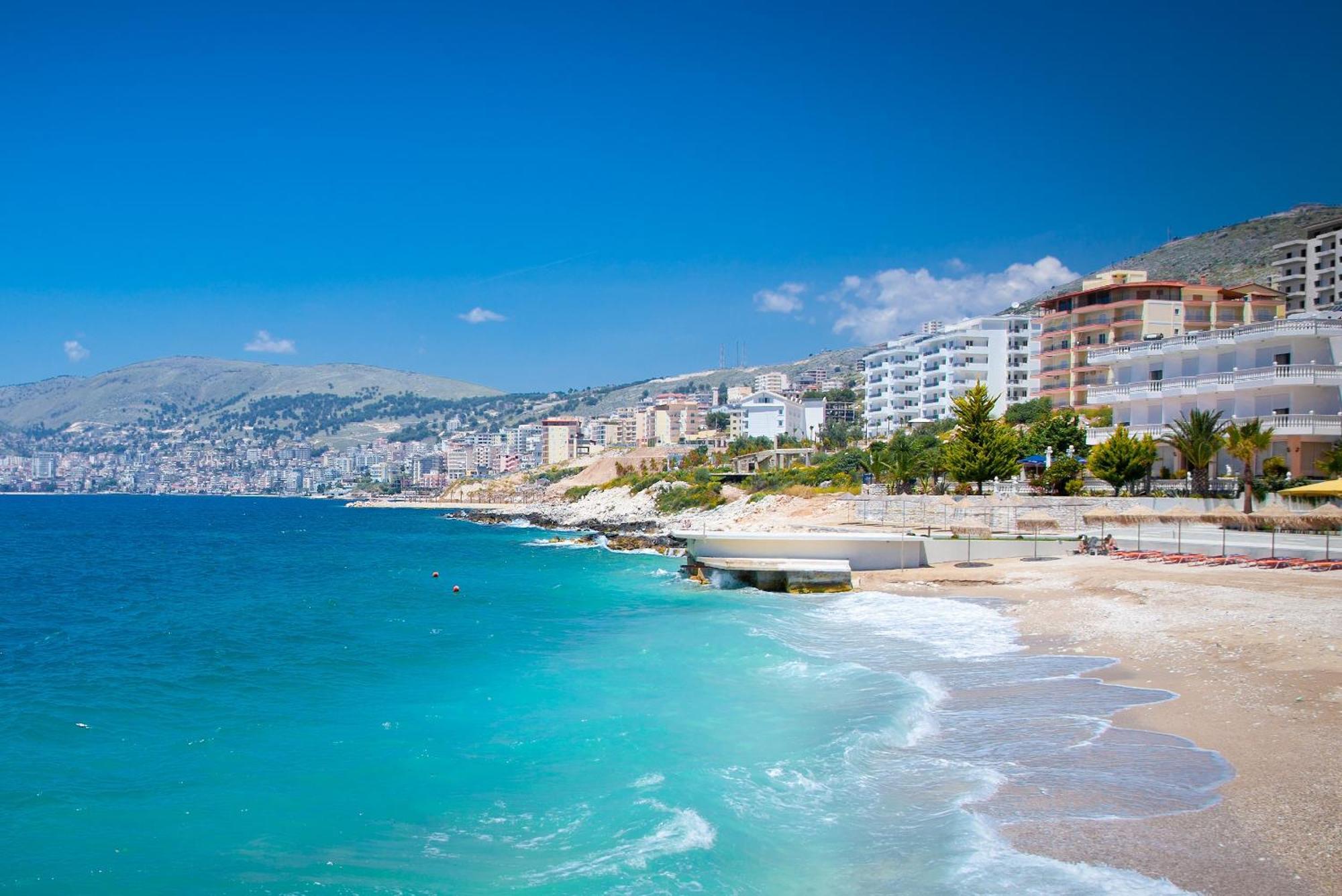 Apartments Blue Horizons Sarandë Exterior foto